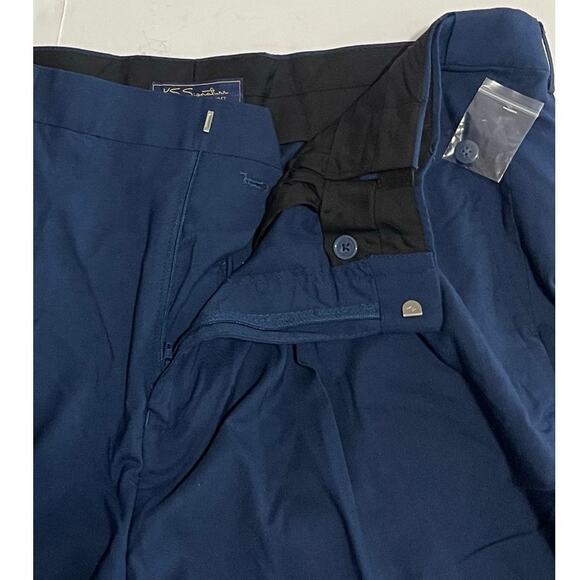 KS Signature Mens Dress‎ Pants Size 42/40 Tall Unhemmed - Picture 4 of 9